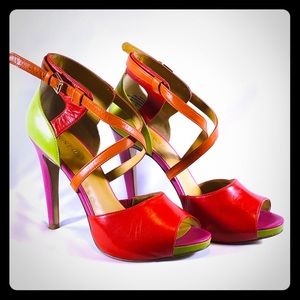 Nine West Strappy Heels